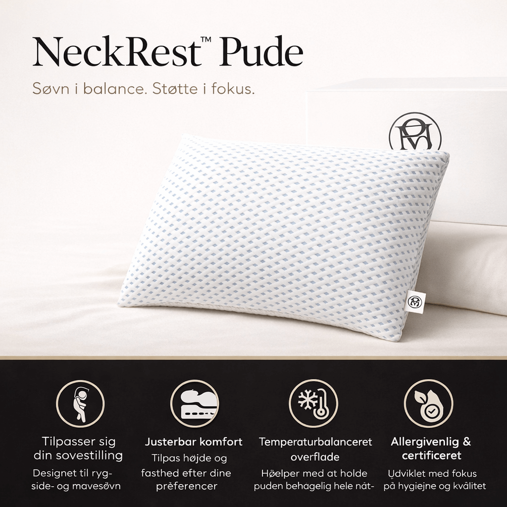 NeckRest™ Premium Kudde för nacksmärta 50 x 70 cm