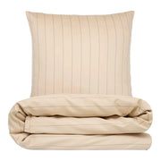 Sengetøj 200x220 cm i merceriseret bomuldssatin, Sandvig ivory – MBA Home
